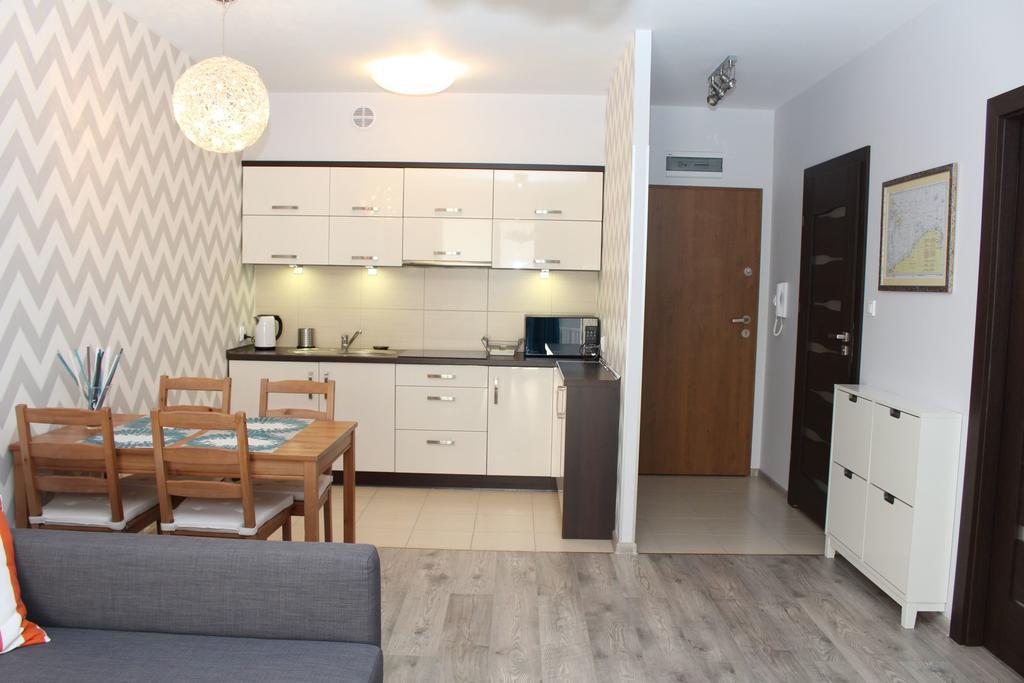 Turkusowa Przystan Apartamento Darlowko Quarto foto